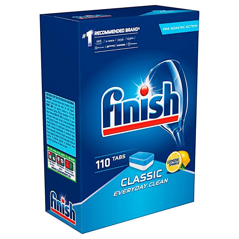FINISH Classic Powerball Regular Détergent pour Lave-vaisselle 1 Unité